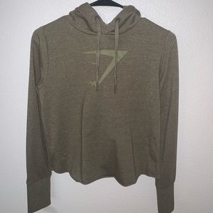 GYMSHARK CROP TOP SWEATSHIRT